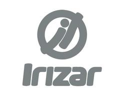 irizar marca logotipo carro símbolo com nome cinzento Projeto espanhol automóvel vetor ilustração