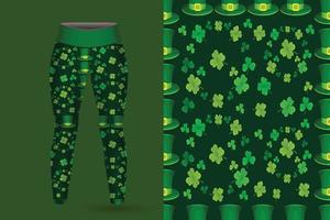 st patricks dia desatado padronizar fundo conjunto vetor