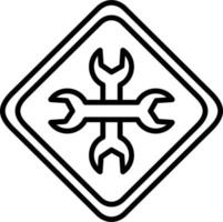 ícone de vetor de construção