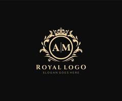 inicial sou carta luxuoso marca logotipo modelo, para restaurante, realeza, butique, cafeteria, hotel, heráldico, joia, moda e de outros vetor ilustração.