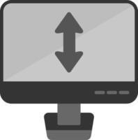ícone de vetor de rolagem