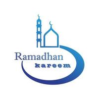 Ramadhan kareem poster bandeira islâmico papel de parede rato logotipo ícone plano Projeto vetor