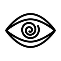 hipnose ícone Projeto vetor