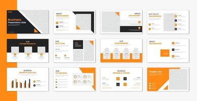 corporativo modelo apresentação Projeto e página disposição projeto, o negócio apresentação apresentação de slides para folheto, companhia perfil, local na rede Internet relatório, finança vetor