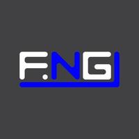 fng carta logotipo criativo Projeto com vetor gráfico, fng simples e moderno logotipo.