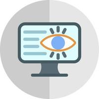 design de ícone de vetor de privacidade online