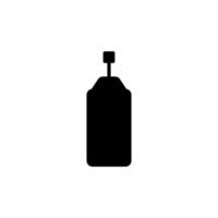 spray garrafa ícone. simples estilo pulverização companhia poster fundo símbolo. spray garrafa marca logotipo Projeto elemento. camiseta impressão. vetor para adesivo.