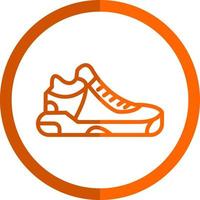 design de ícone de vetor de sapato