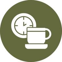 ícone de vetor de pausa para café