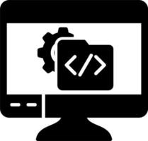Programas desenvolvimento vetor ícone