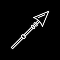 design de ícone de vetor de lança