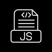 design de ícone de vetor de arquivo javascript