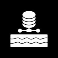 design de ícone de vetor de data lake