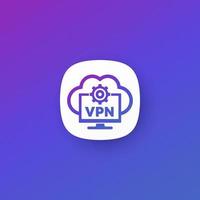 ícone do vetor vpn para apps.eps