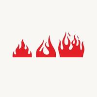 ira chama queimar silhueta quente ícone vetor logotipo símbolo