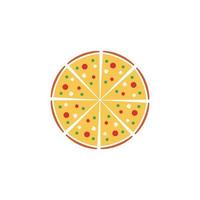 pizza a1 marca, símbolo, projeto, gráfico, minimalista.logo vetor