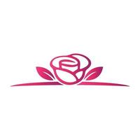 rosa logotipo marca, símbolo, projeto, gráfico, minimalista.logo vetor