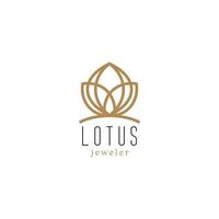 lótus marca, símbolo, projeto, gráfico, minimalista.logo vetor