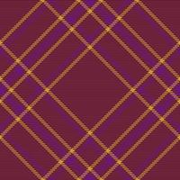 tartan vetor textura. desatado tecido têxtil. fundo padronizar xadrez verificar.