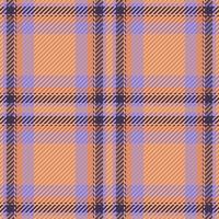 sem costura padrão de xadrez tartan escocês. fundo repetível com textura de tecido de seleção. impressão têxtil listrada de pano de fundo vetorial. vetor