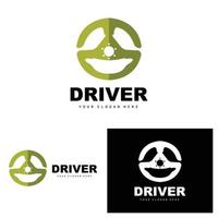 logotipo de direção de carro, vetor de motorista, design de veículo de transporte, reparo, manutenção, garagem de carro