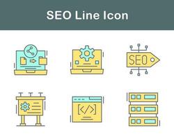 seo vetor ícone conjunto