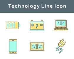 tecnologia vetor ícone conjunto