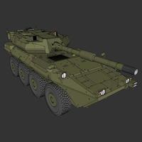 ilustração de um tanque militar vetor
