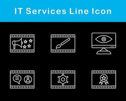 isto Serviços vetor ícone conjunto