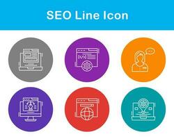 seo vetor ícone conjunto