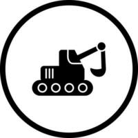 ícone do vetor escavador