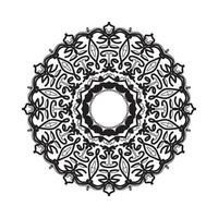 mandala desenhada à mão. decoração em ornamento de doodle oriental étnica. vetor