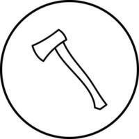 ícone de vetor de cortador de madeira