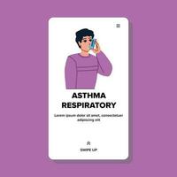 astma respiratório vetor