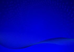 fundo abstrato azul brilhante com ilustração de onda stra vetor