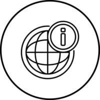 ícone de vetor do mundo