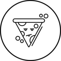 ícone de vetor de pizza