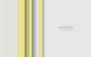 design abstrato branco e amarelo vetor