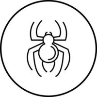 ícone de vetor de aranha