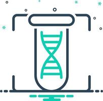 ícone de mistura para DNA vetor