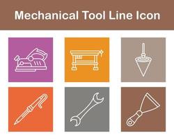 mecânico ferramenta vetor ícone conjunto