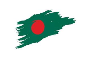 Bangladesh bandeira Projeto ilustração, ícone bandeira Projeto com elegante conceito vetor