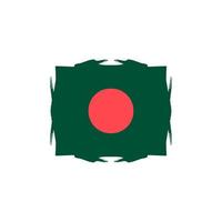 Bangladesh bandeira Projeto ilustração, ícone bandeira Projeto com elegante conceito vetor