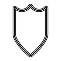 escudo ícone proteger, anti Forte vírus, segurança emblema seguro Programas vetor