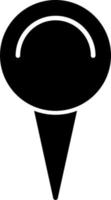 ícone de vetor de alfinete