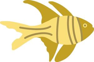 ícone de vetor de peixe cardeal banggai