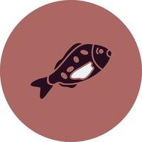 ícone de vetor de peixe judeu