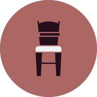 ícone de vetor de cadeira