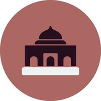 ícone de vetor de mesquita