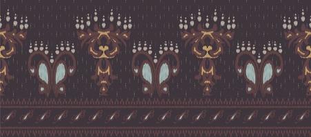 africano ikat paisley bordado. batik têxtil ikat diamante desatado padronizar digital vetor Projeto para impressão saree kurti Bornéu tecido fronteira escova à moda